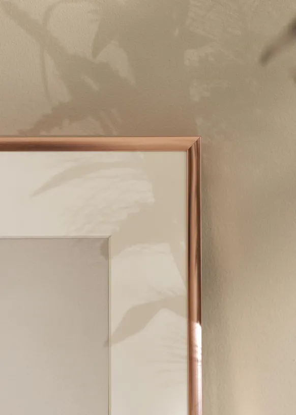 Ram Poster Frame Aluminum Glas Roséguld 21x29,7 cm (A4)