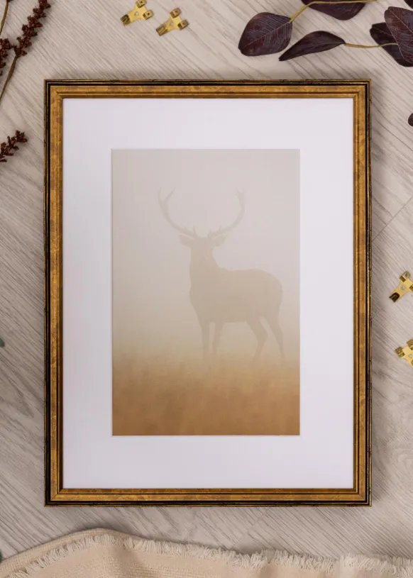 Ram Ringa Guld 70x100 cm