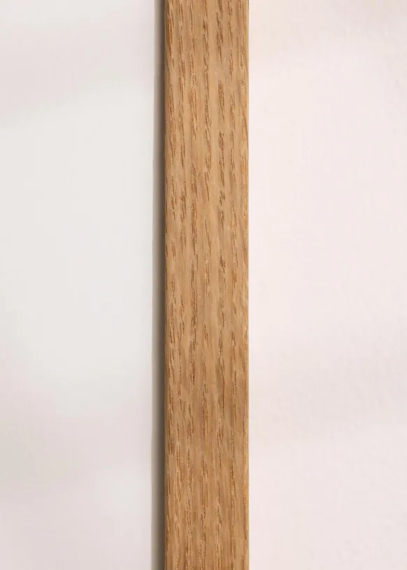 Ram Salisbury Ek 40x40 cm - Passepartout Vit 27x27 cm
