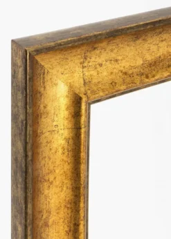 Ram Saltsjöbaden Guld 35x50 cm - Passepartout Vit 30x35 cm