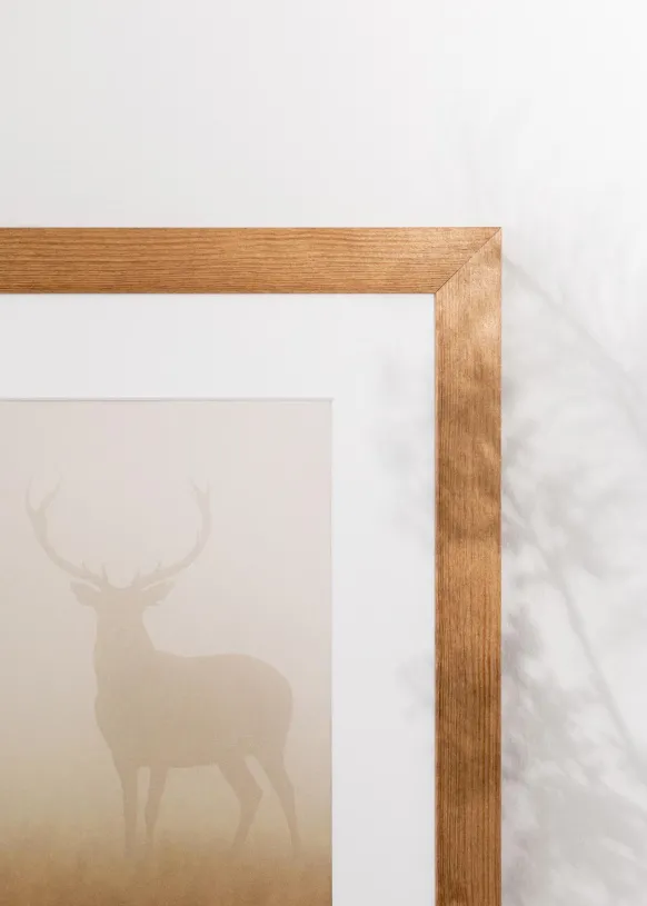 Ram Sandra Ek 40x50 cm - Passepartout Vit 27x35 cm