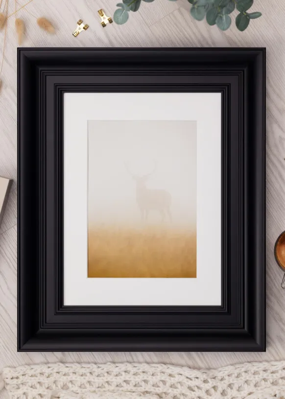 Ram Scarborough Svart 59,4x84,1 cm (A1)
