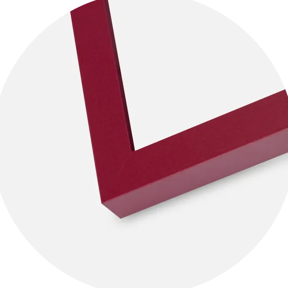 Ram Selection Raspberry 30x30 cm - Passepartout Vit 8x8 inches