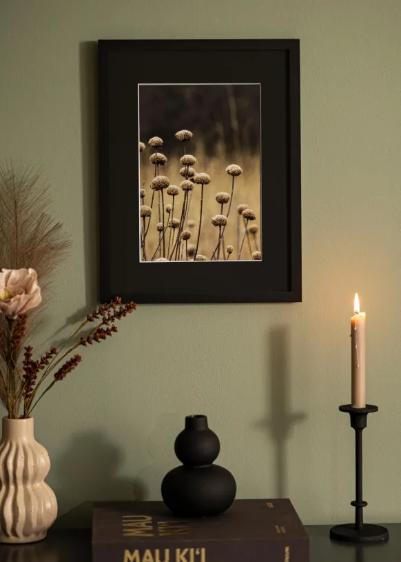Ram Selection Svart 60x90 cm - Passepartout Svart 50x75 cm