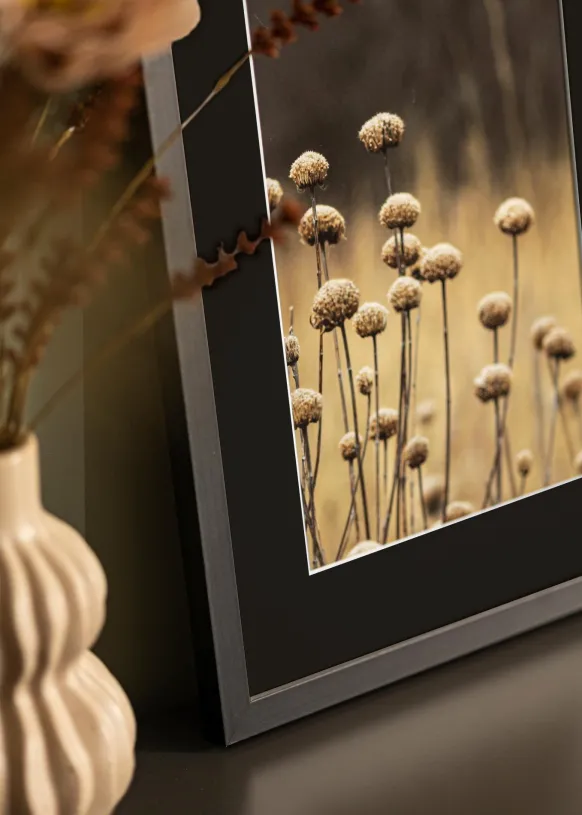Ram Selection Svart 60x90 cm - Passepartout Svart 50x75 cm