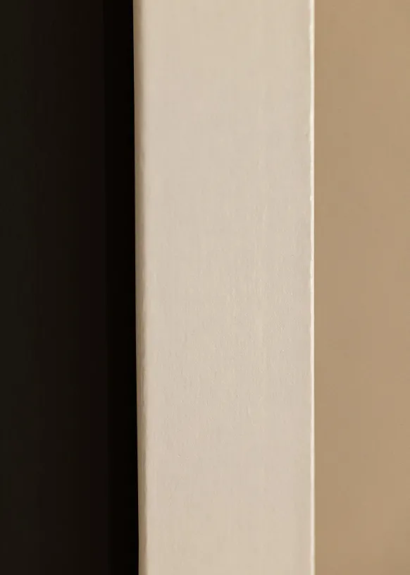 Ram Selection Vit 40x50 cm - Passepartout Svart 27x35 cm