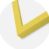 Ram Selection Yellow 40x50 cm - Passepartout Vit 30x40 cm