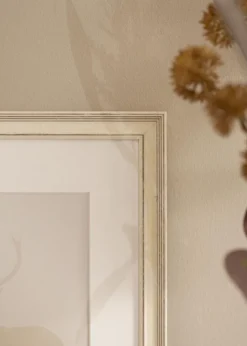 Ram Shabby Chic Glas Vit 28x35 cm