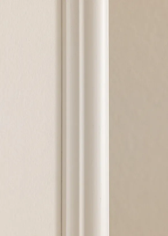 Ram Siljan Vit 70x70 cm