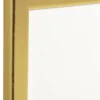 Ram Slim Matt Antireflexglas Guld 13x17 cm