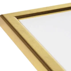 Ram Slim Matt Antireflexglas Guld 20x20 cm