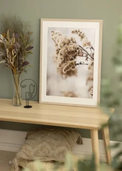 Ram Stilren Glas Greige Oak 60x80 cm