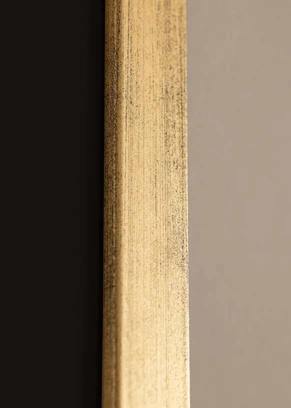 Ram Stilren Guld 40x60 cm - Passepartout Svart 30x50 cm