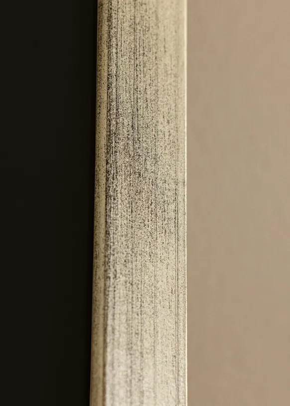 Ram Stilren Silver 40x50 cm - Passepartout Svart 30x40 cm