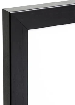 Ram Stilren Svart 60x80 cm - Dubbel Passepartout Vit 50x70 cm