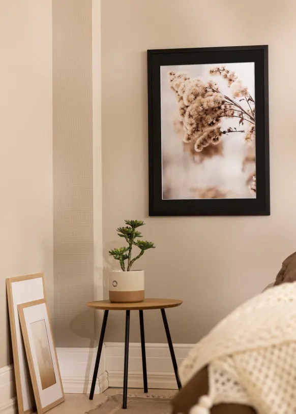 Ram Stilren Svart 60x90 cm - Passepartout Svart 50x80 cm