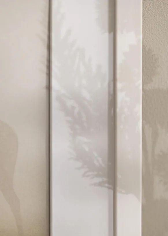 Ram Stilren Vit 60x80 cm - Passepartout Vit 50x60 cm
