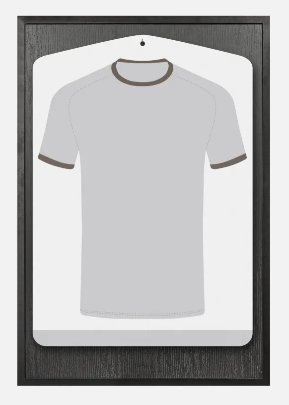 Ram Stockholm Jersey Box Svart 60x90 cm