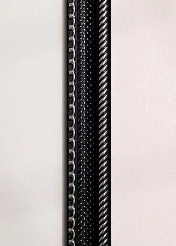 Ram Trellis Svart 40x40 cm