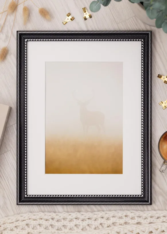 Ram Trellis Svart 21x29.7 cm (A4)