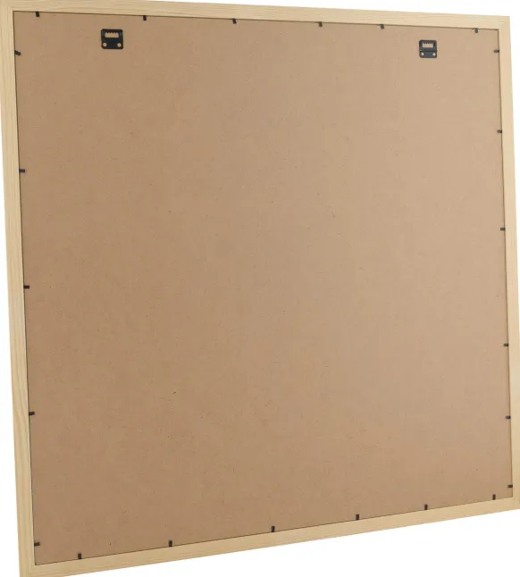 Ram Trendline Nature 80x80 cm - Passepartout Svart 70x70 cm