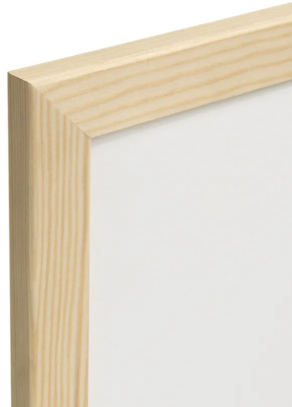 Ram Trendline Nature 80x80 cm - Passepartout Svart 70x70 cm