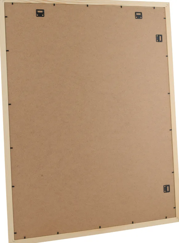 Ram Trendline Natur 60x80 cm - Passepartout Vit 19x28 inches