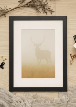 Ram Trendline Svart 90x90 cm