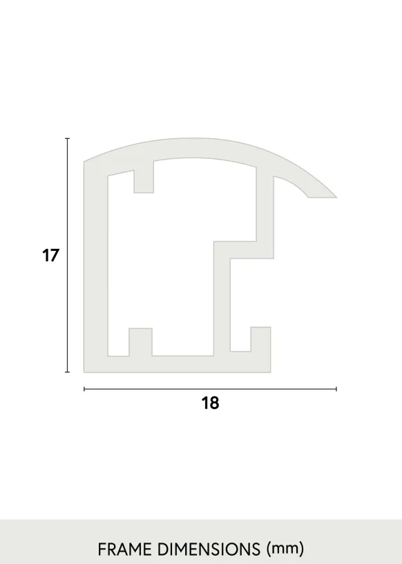 Ram Trendstyle Glas Silver 13x18 cm