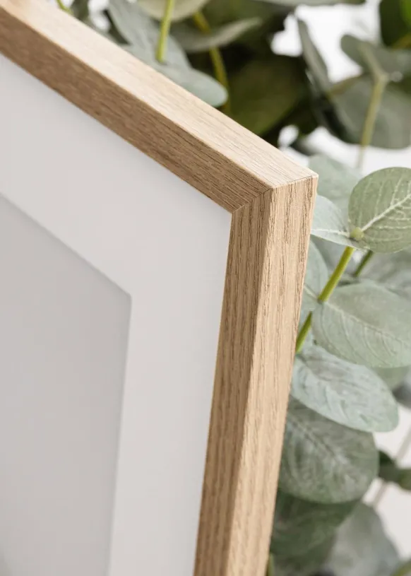 Ram Trendy Ek 24x30 cm - Passepartout Vit 6x8 inches