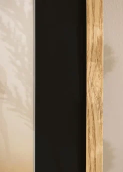 Ram Trendy Ek 50x60 cm - Passepartout Svart 15x20 inches