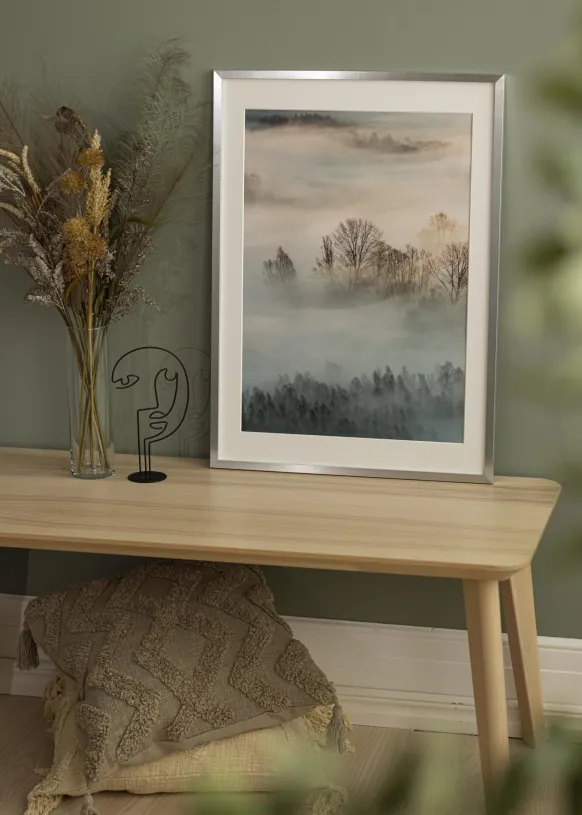 Ram Trendy Glas Silver 40x50 cm