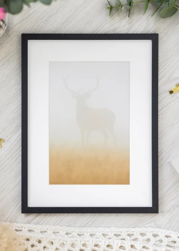 Ram Trendy Svart 25x40 cm