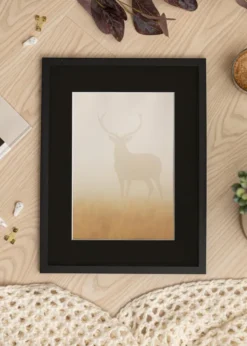 Ram Trendy Svart 24x30 cm - Passepartout Svart 7x9 inches