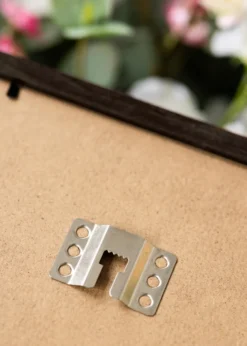 Ram Trendy Valnöt 40x55 cm - Passepartout Vit 29x45 cm