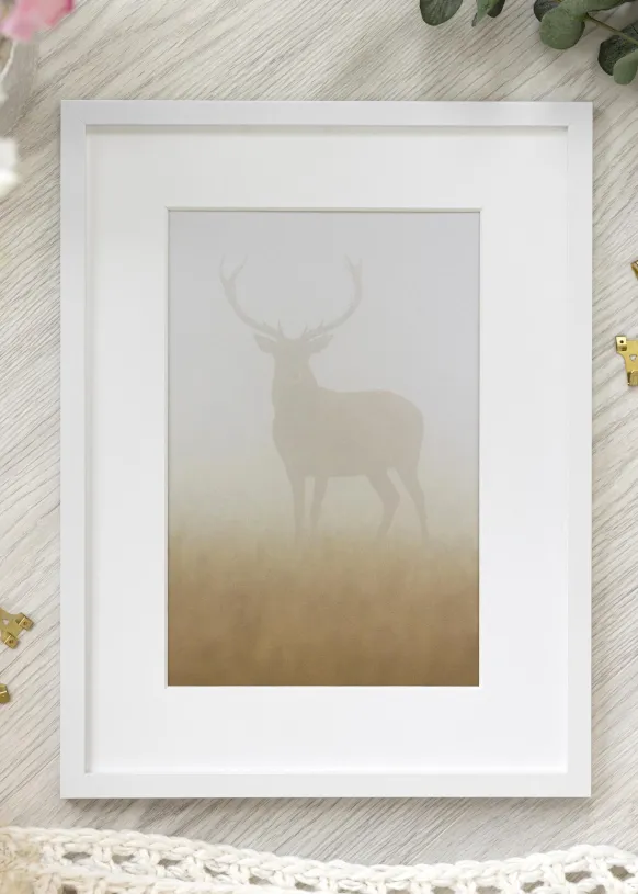Ram Trendy Vit 50x75 cm