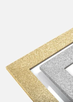Ram Twinkle Glas Guld 13x18 cm