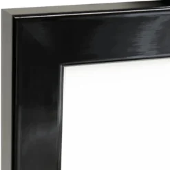 Ram Uppsala Glas Svart Högblank 25x25 cm