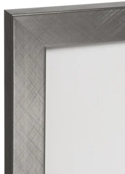 Ram Uppsala Silver 60x80 cm - Passepartout Vit 50x65 cm