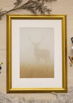 Ram Västkusten Guld 50x50 cm