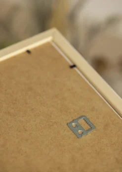 Ram White Wood 30x40 cm - Dubbel Passepartout Vit 20x30 cm