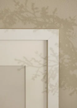 Ram White Wood 40x50 cm - Passepartout Vit 27x35 cm