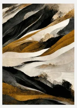 Rough Mountains Canvastavla (30x40 cm)