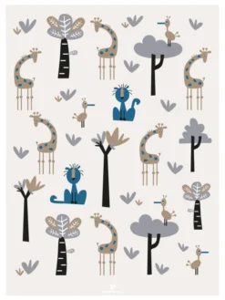 Savannah - Beige Poster (30x40 cm)