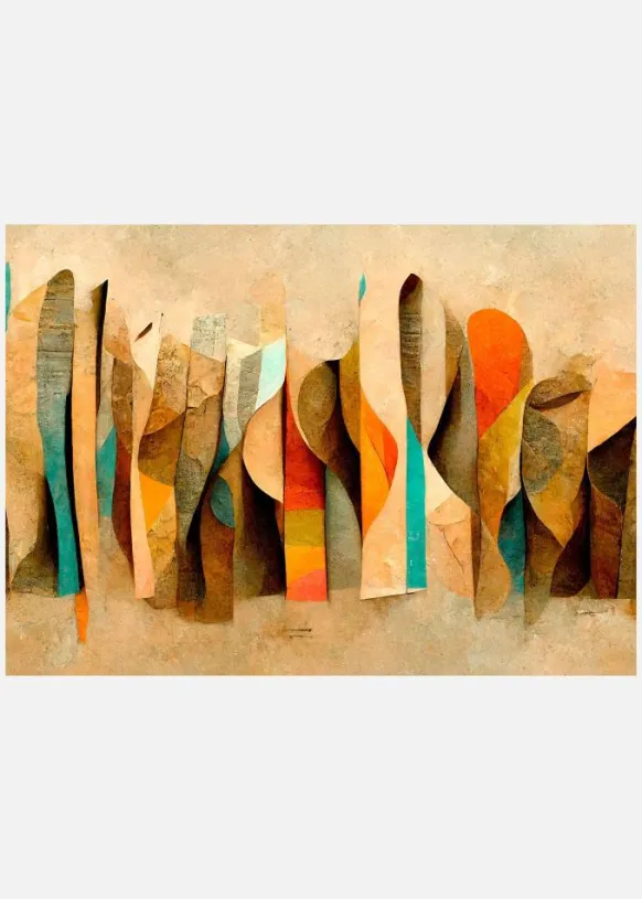 Scrolls Canvastavla (30x40 cm)