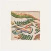 Serpentine Wavescape Canvastavla (30x30 cm)