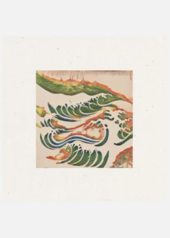 Serpentine Wavescape Canvastavla (30x30 cm)