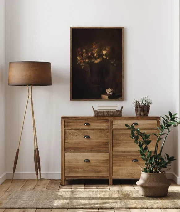 Shades In Braun Poster (21x29.7 cm (A4))