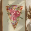 Slice of flower pizza Poster (21x29.7 cm (A4))