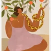Smell The Orange Canvastavla (30x40 cm)